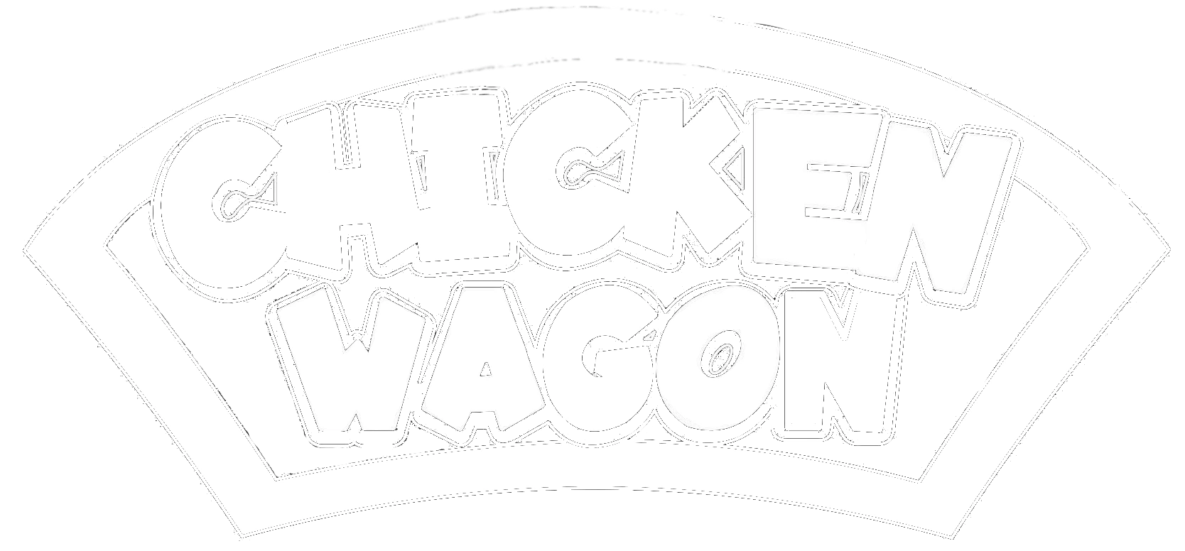 Chicken wagon logo